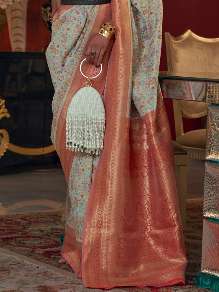 Kashmiri Silk Saree