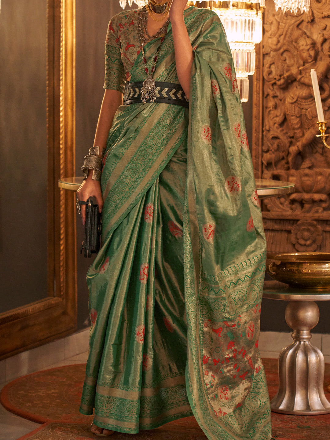 Kashmiri Silk Saree