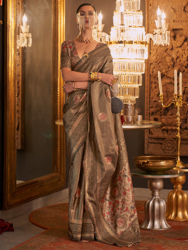 Kashmiri Silk Saree