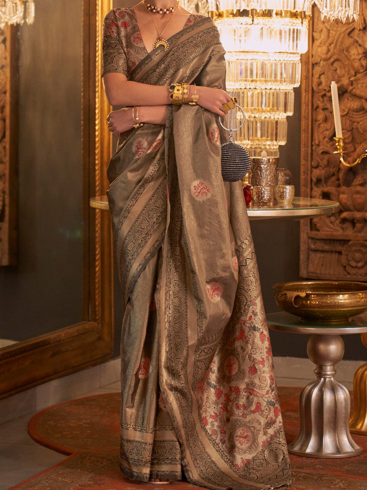 Kashmiri Silk Saree