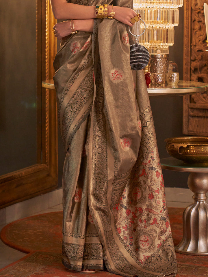 Kashmiri Silk Saree