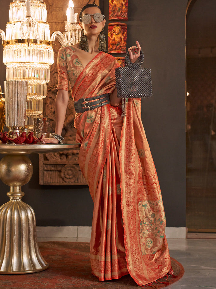 Kashmiri Silk Saree