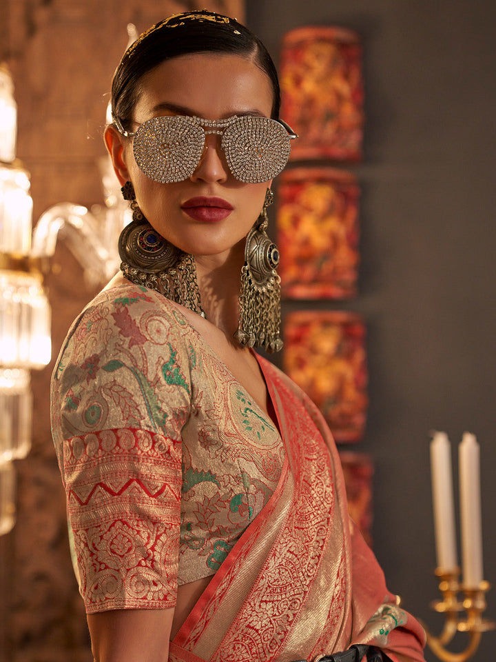 Kashmiri Silk Saree