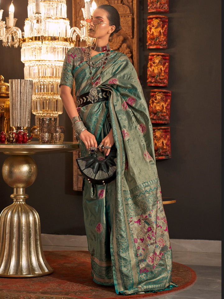 Kashmiri Silk Saree