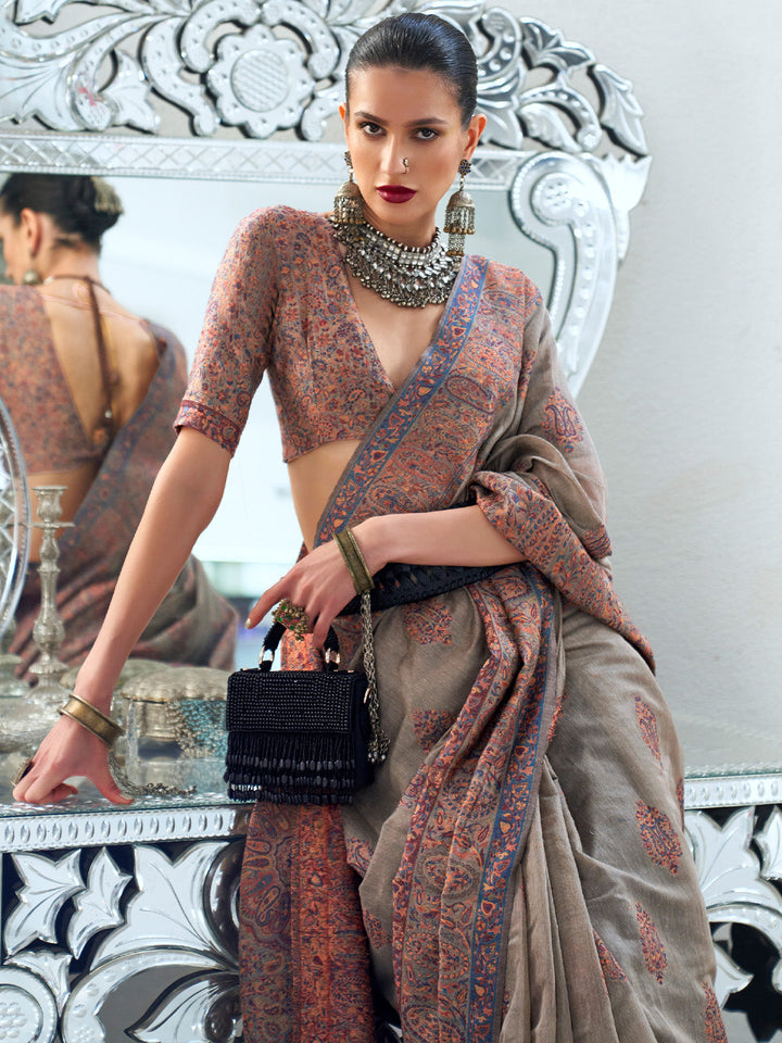 Kashmiri Saree