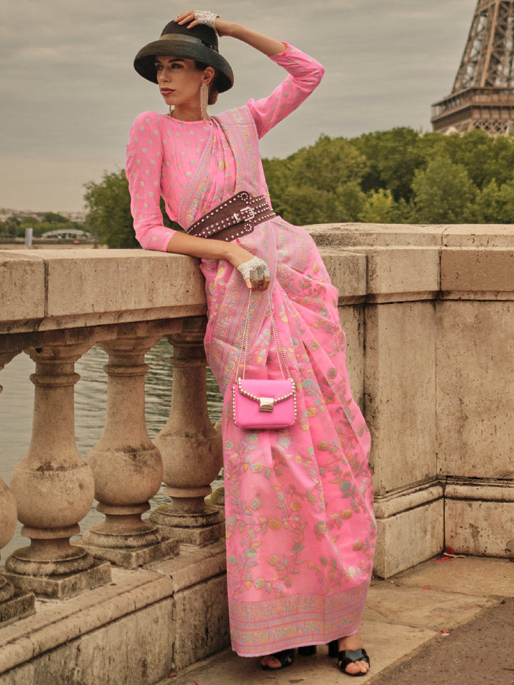 Kashmiri Silk Saree