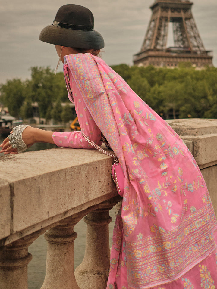 Kashmiri Silk Saree