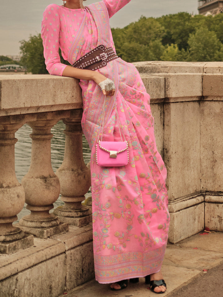 Kashmiri Silk Saree