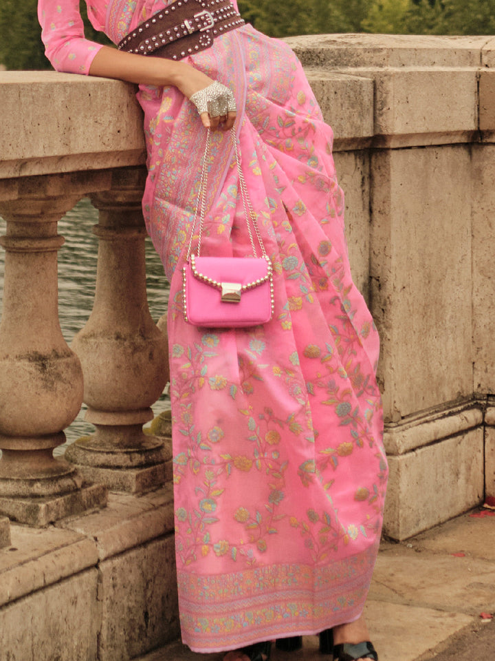 Kashmiri Silk Saree