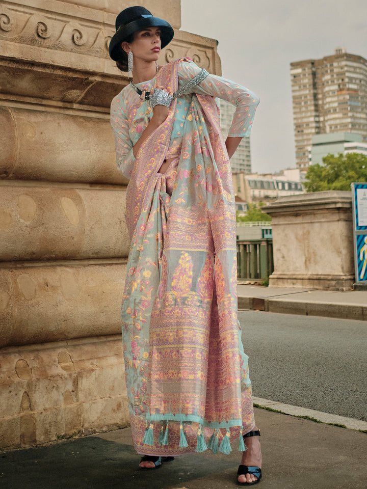 Kashmiri Silk Saree