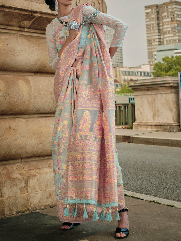 Kashmiri Silk Saree