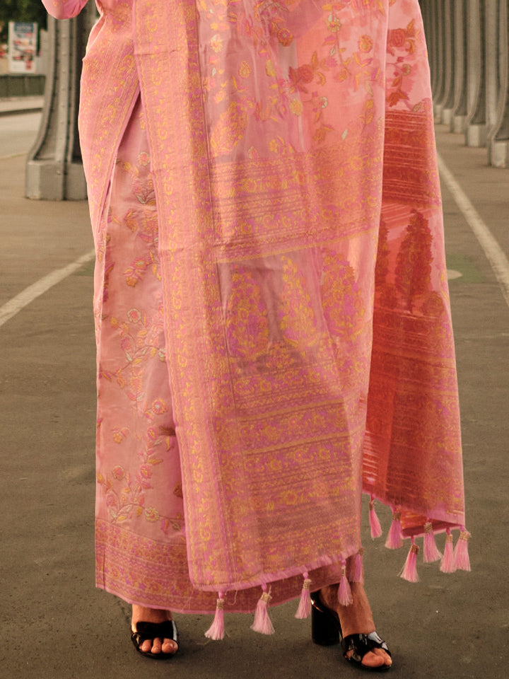 Kashmiri Silk Saree