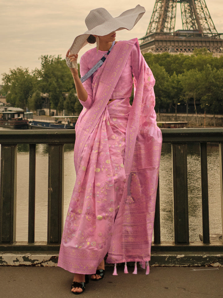 Kashmiri Silk Saree