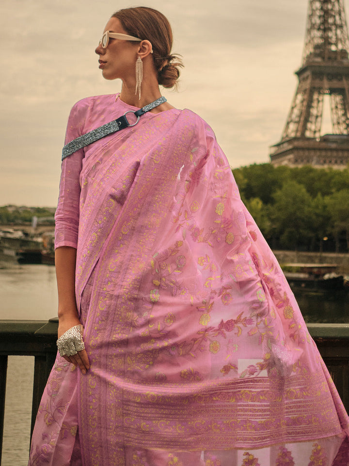 Kashmiri Silk Saree