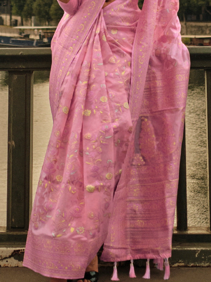 Kashmiri Silk Saree