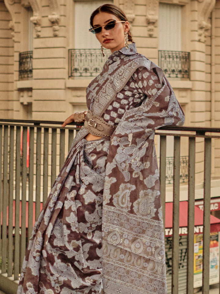 Lucknowi Saree