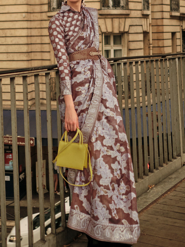 Lucknowi Saree