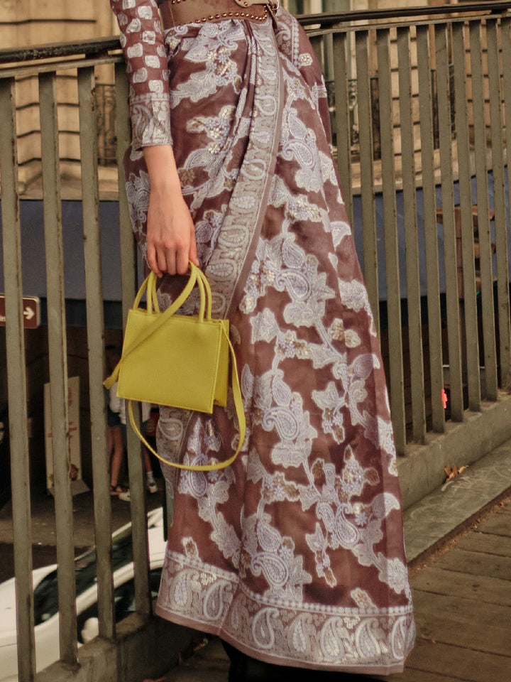 Lucknowi Saree