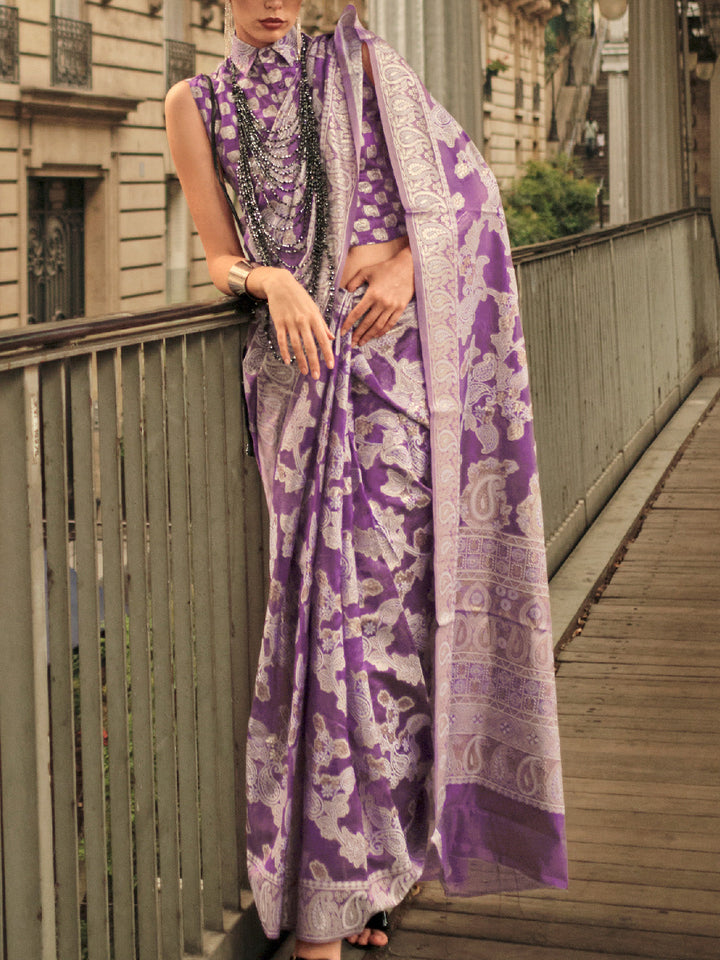 Lucknowi Saree