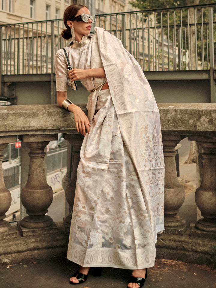 Lucknowi Saree