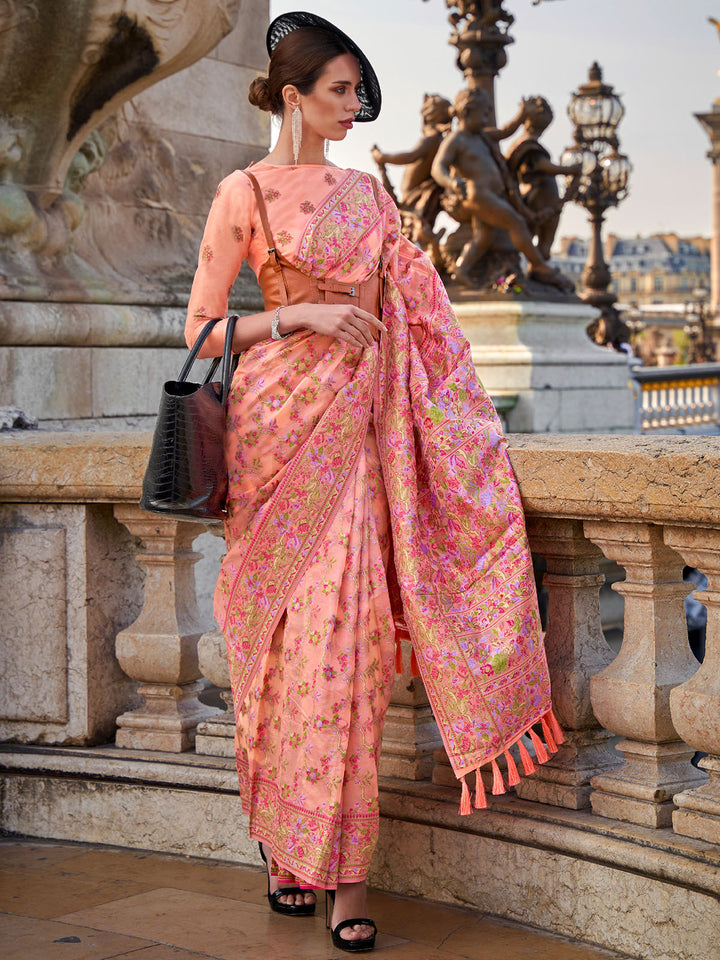 Kashmiri Silk Saree