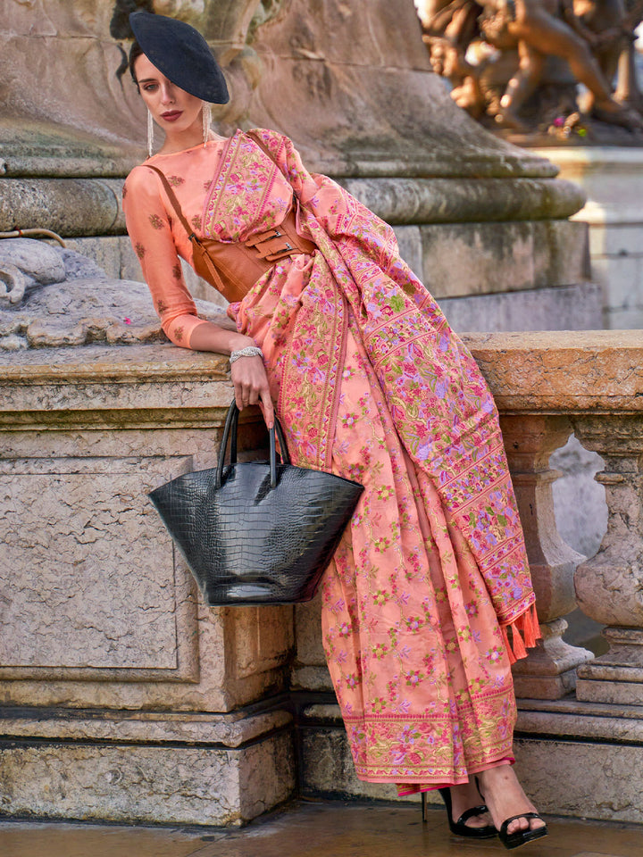 Kashmiri Silk Saree