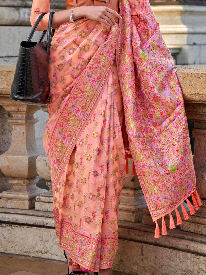 Kashmiri Silk Saree