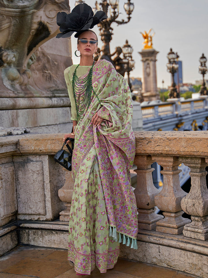 Kashmiri Silk Saree