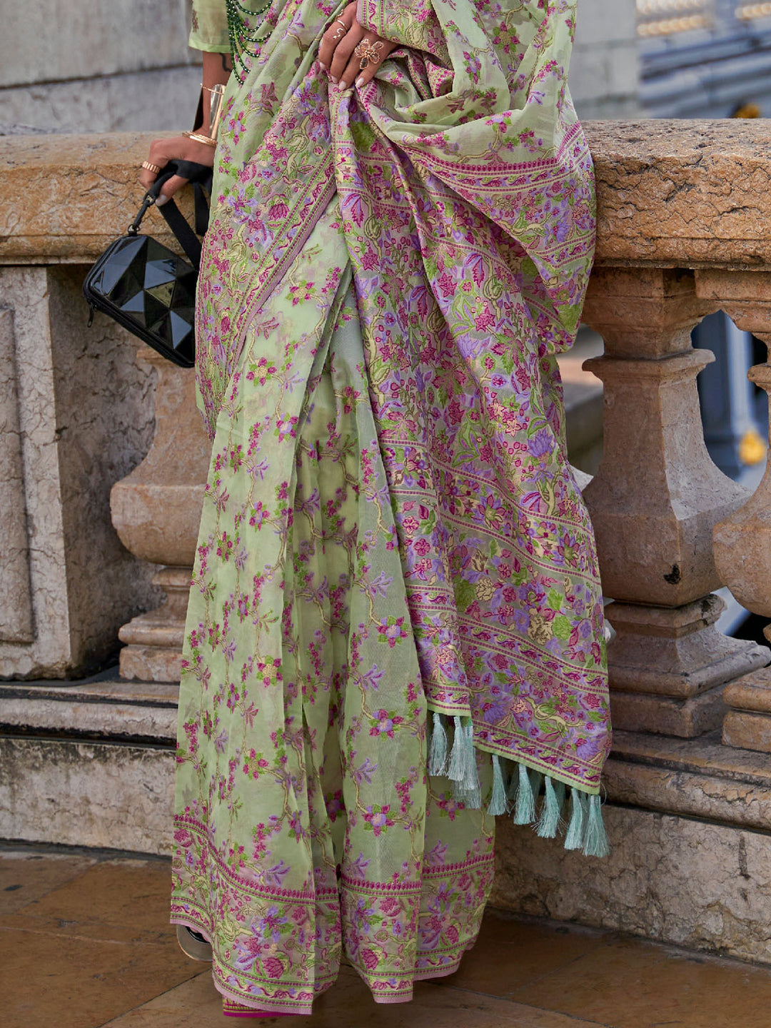 Kashmiri Silk Saree