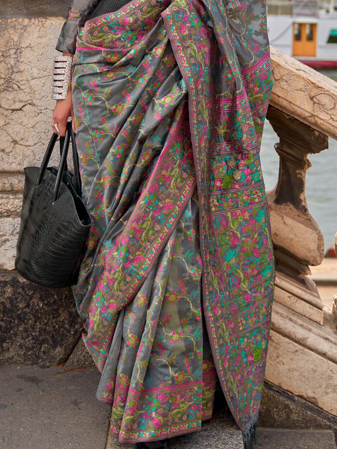 Kashmiri Silk Saree