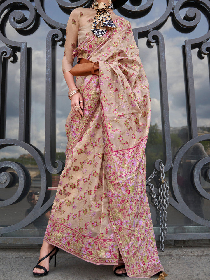 Kashmiri Silk Saree