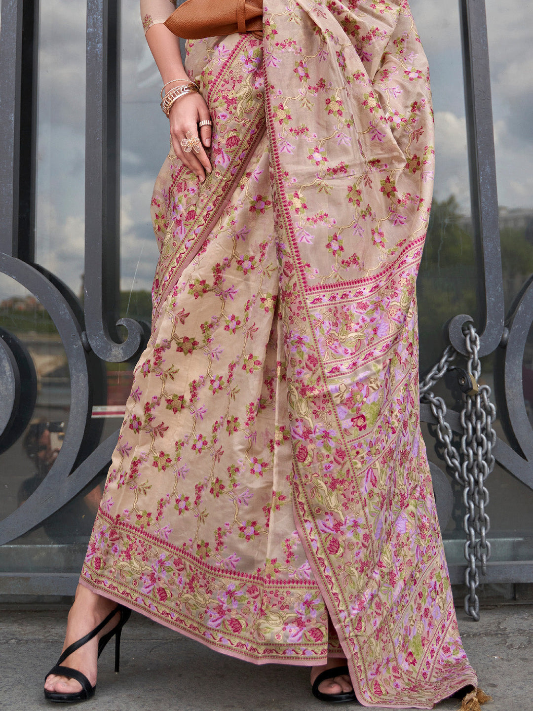 Kashmiri Silk Saree