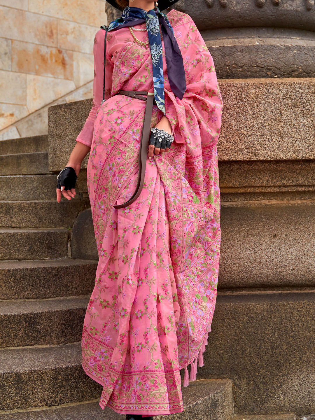 Kashmiri Silk Saree