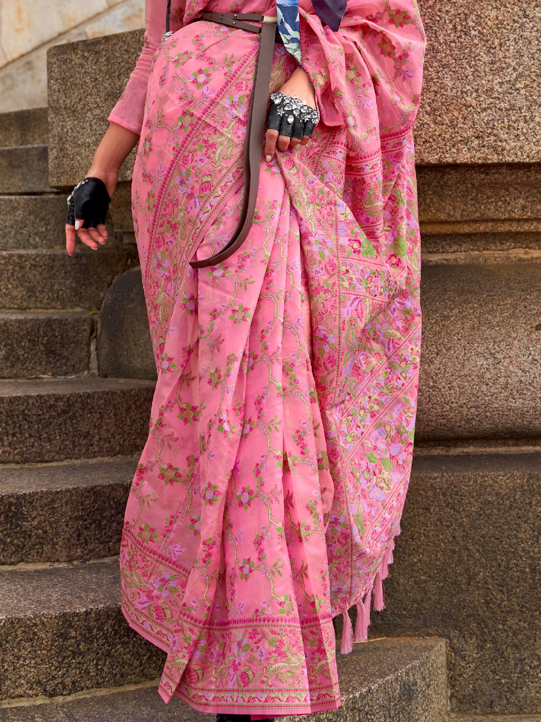 Kashmiri Silk Saree