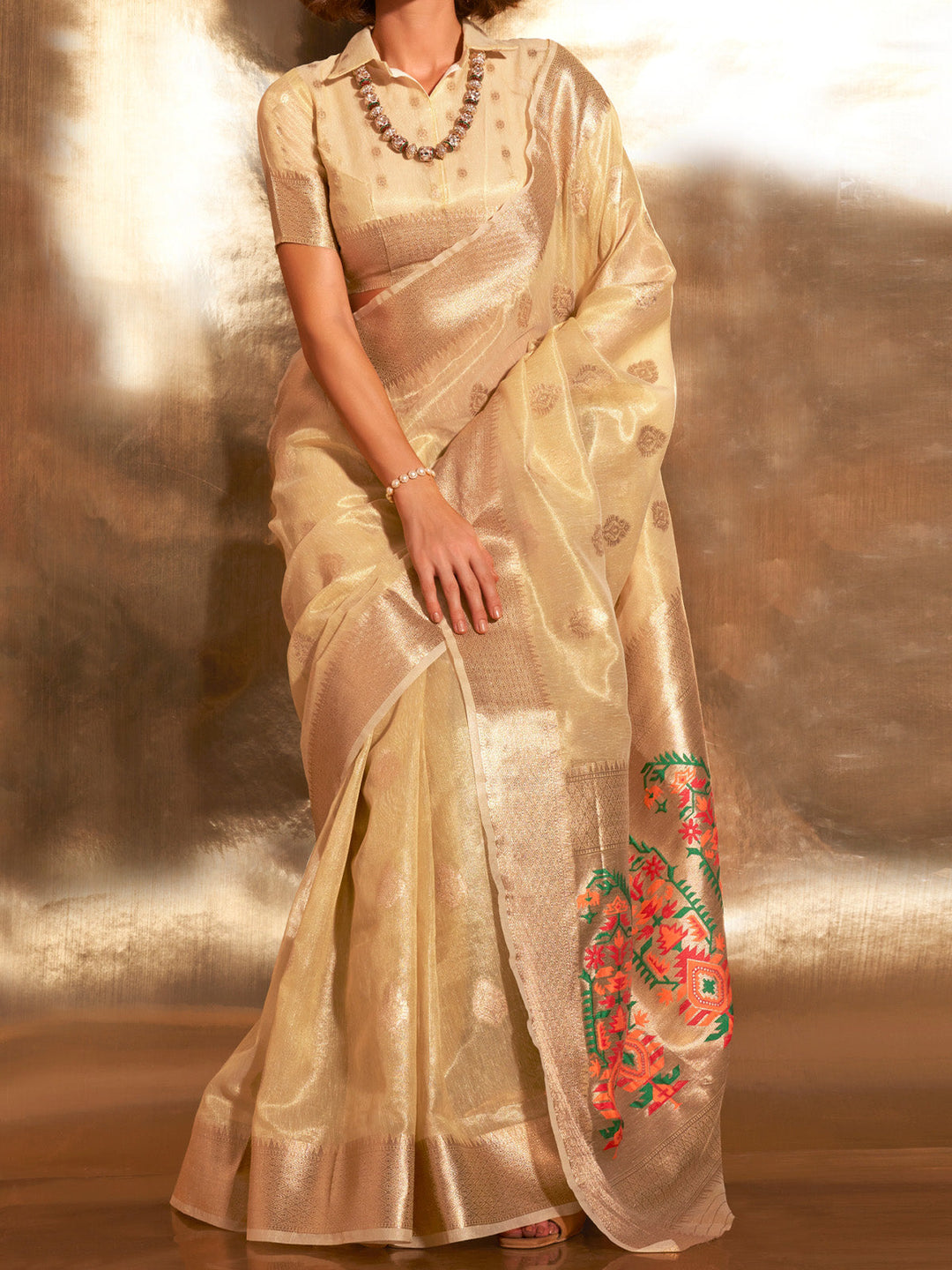 Organza Silk Saree