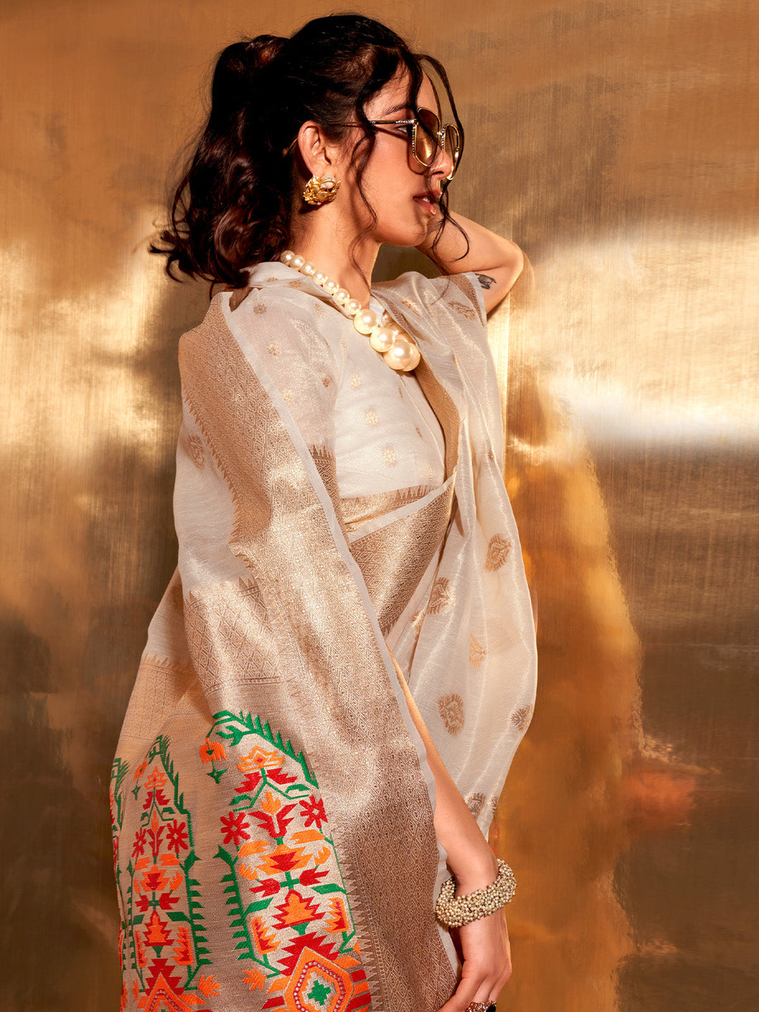 Organza Silk Saree