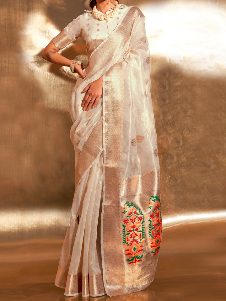 Organza Silk Saree