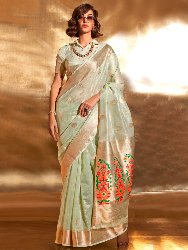 Organza Silk Saree