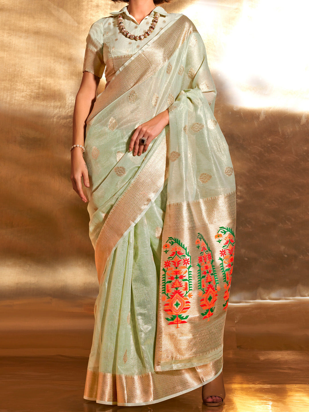 Organza Silk Saree