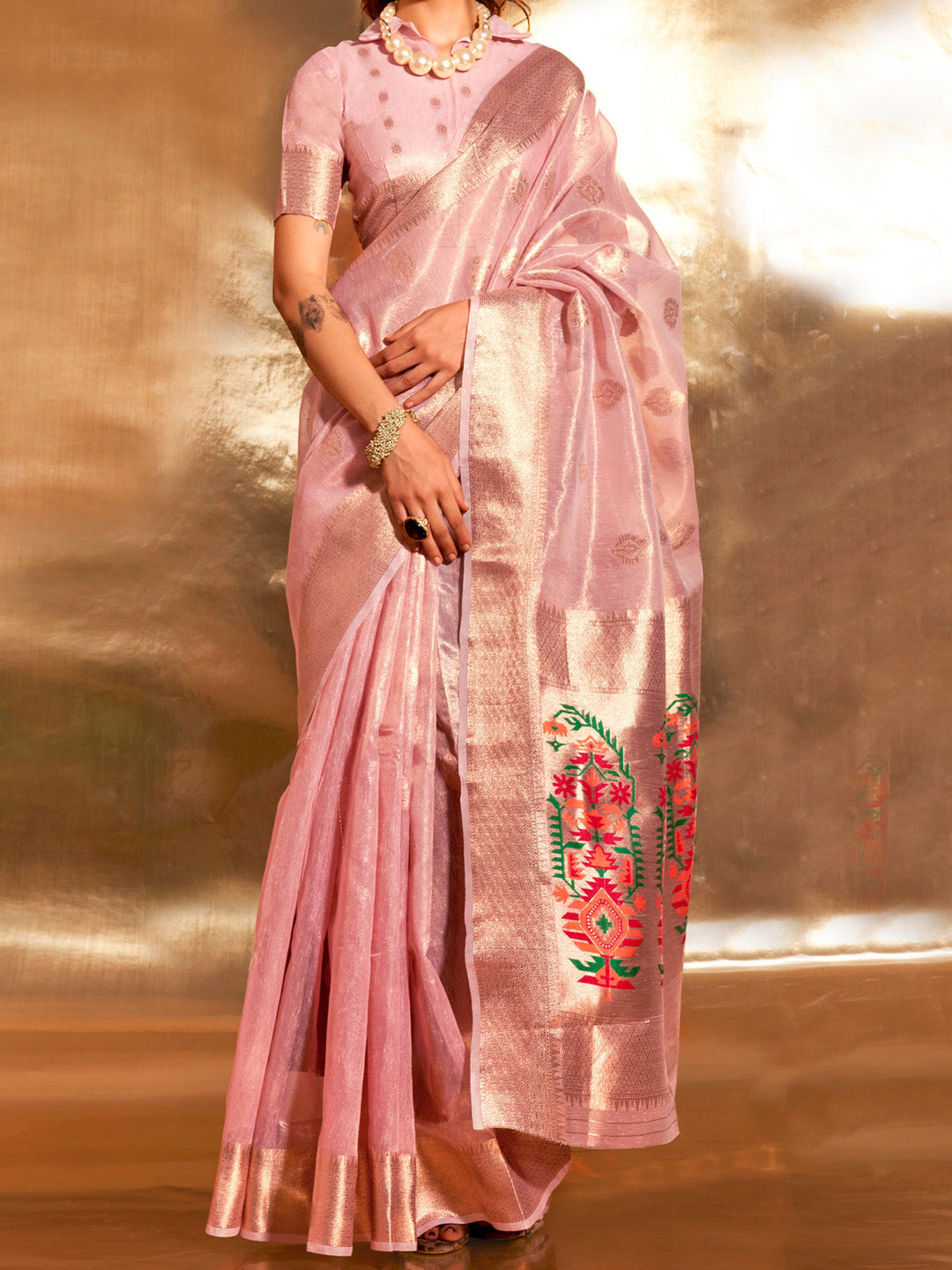 Organza Silk Saree