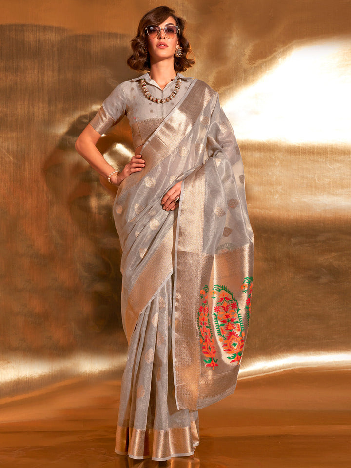 Organza Silk Saree