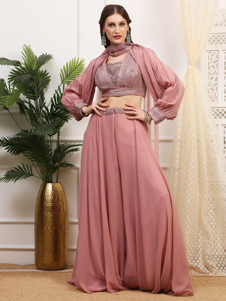 Onion Pink Palazzo