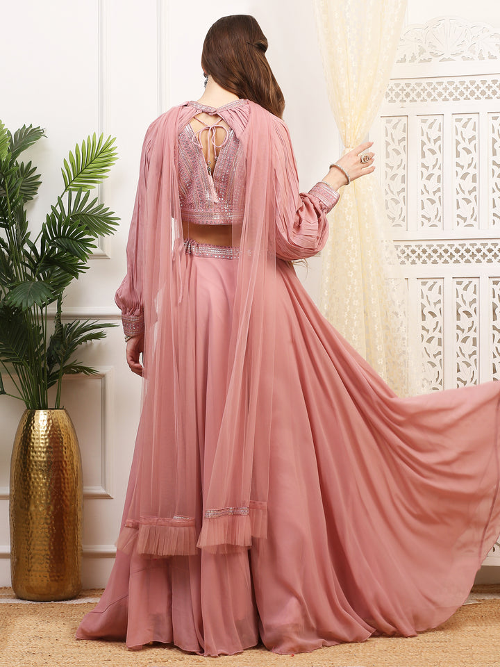 Onion Pink Palazzo