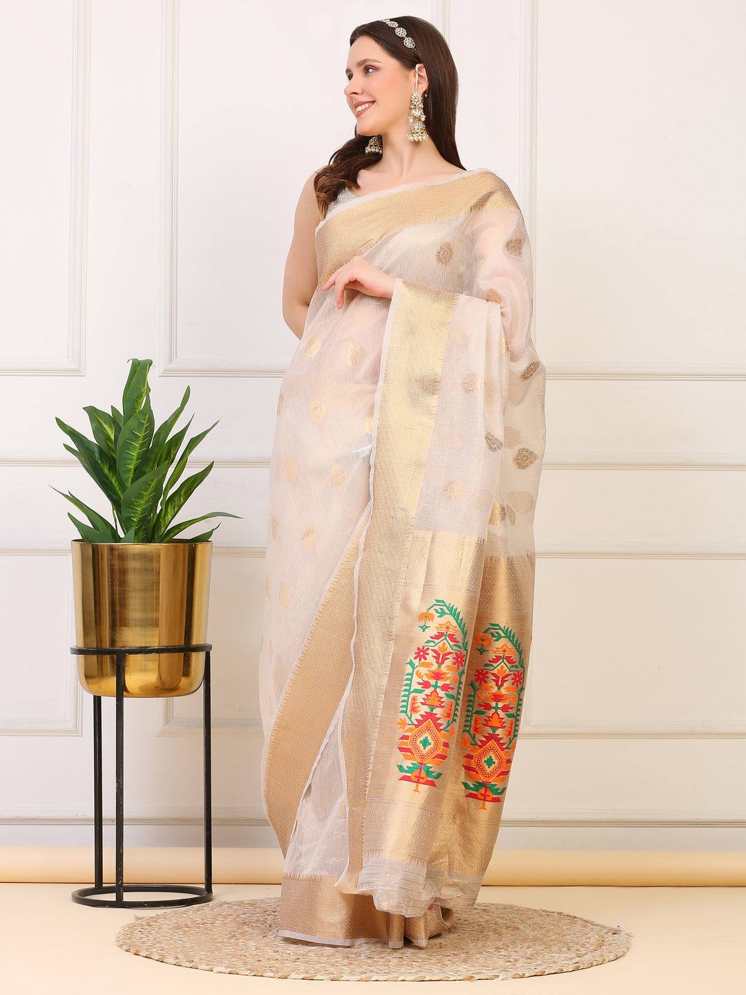 Organza Silk Saree