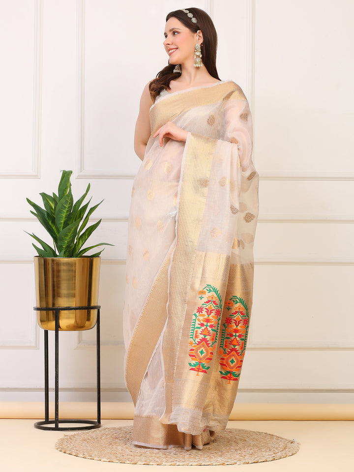 Organza Silk Saree