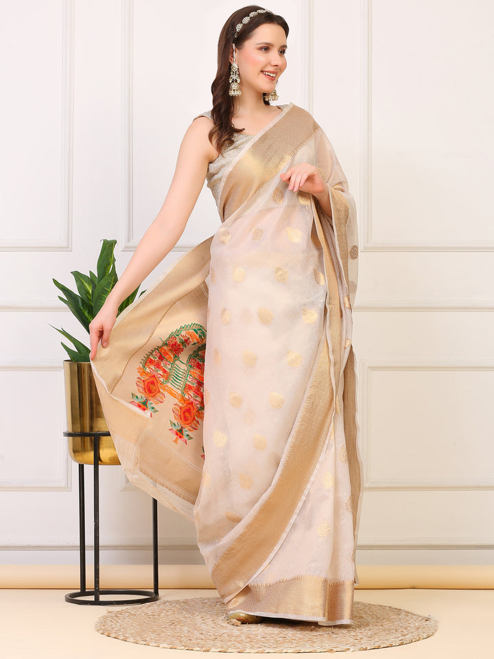Organza Silk Saree