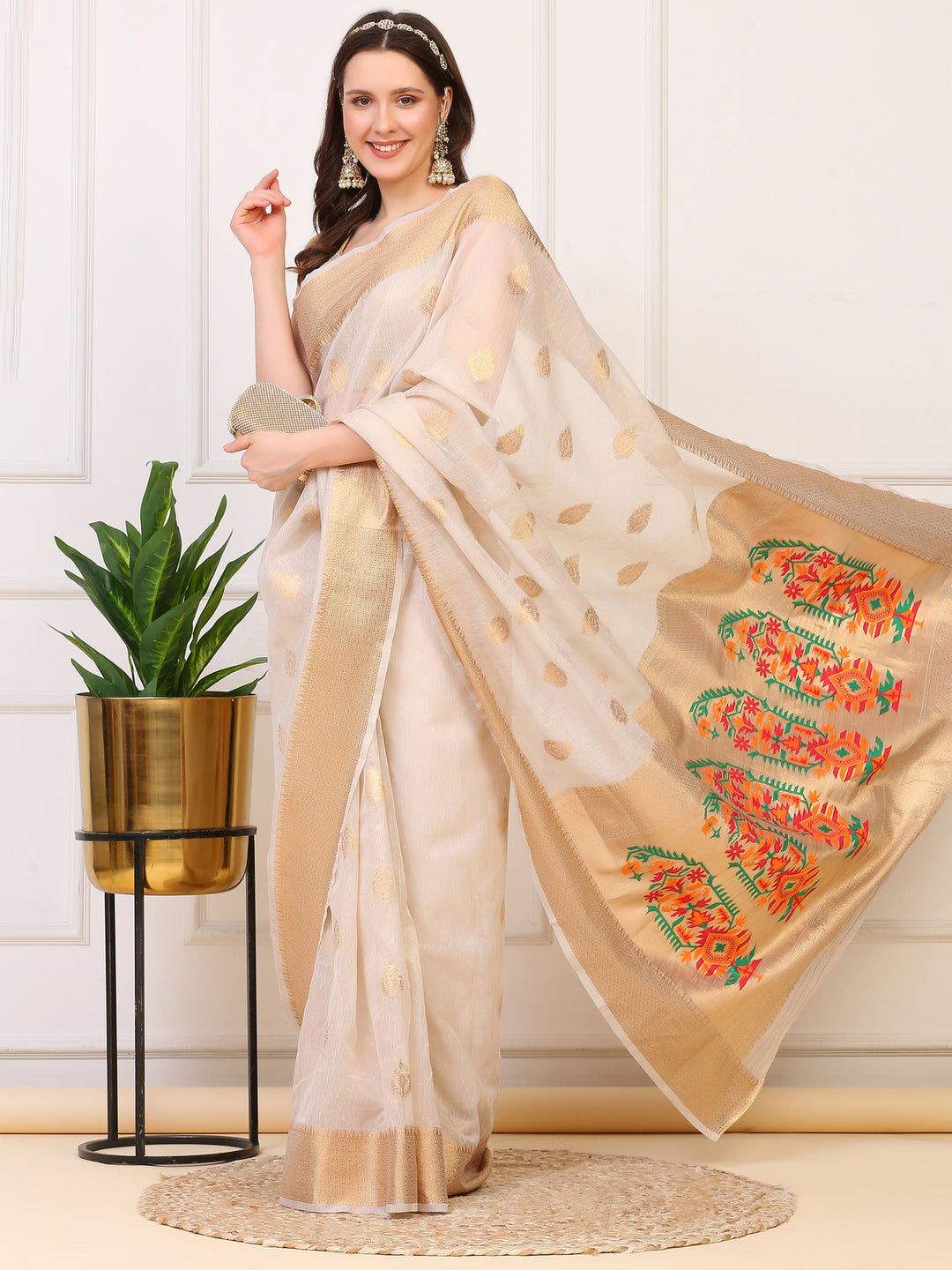 Organza Silk Saree