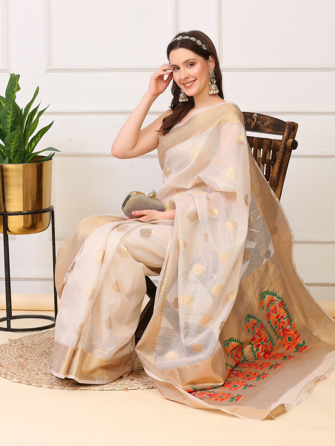 Organza Silk Saree