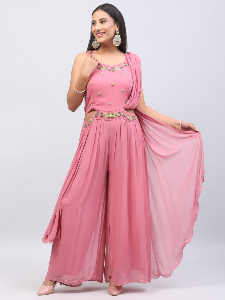 Pink Jumpsuit