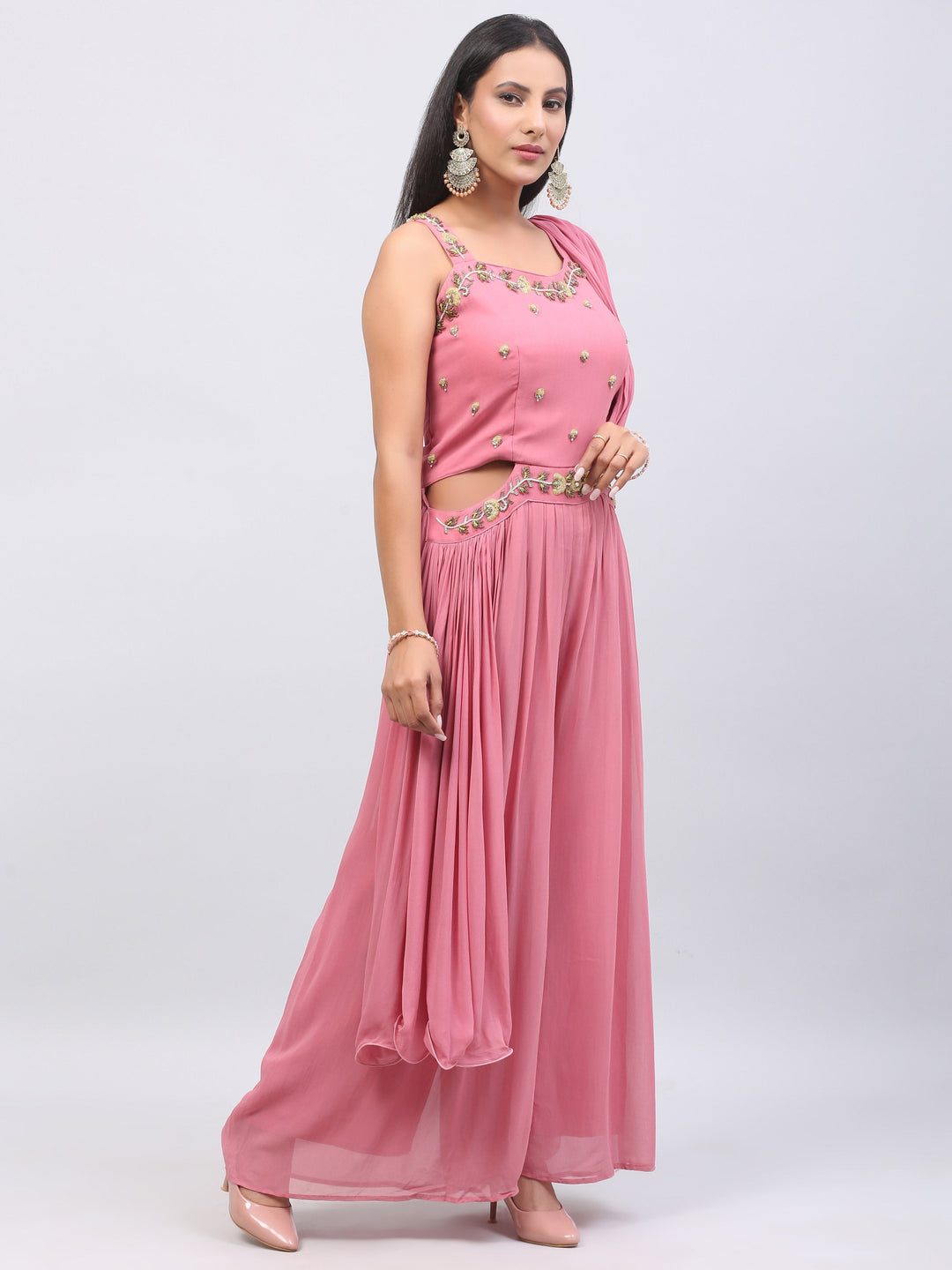 Pink Jumpsuit